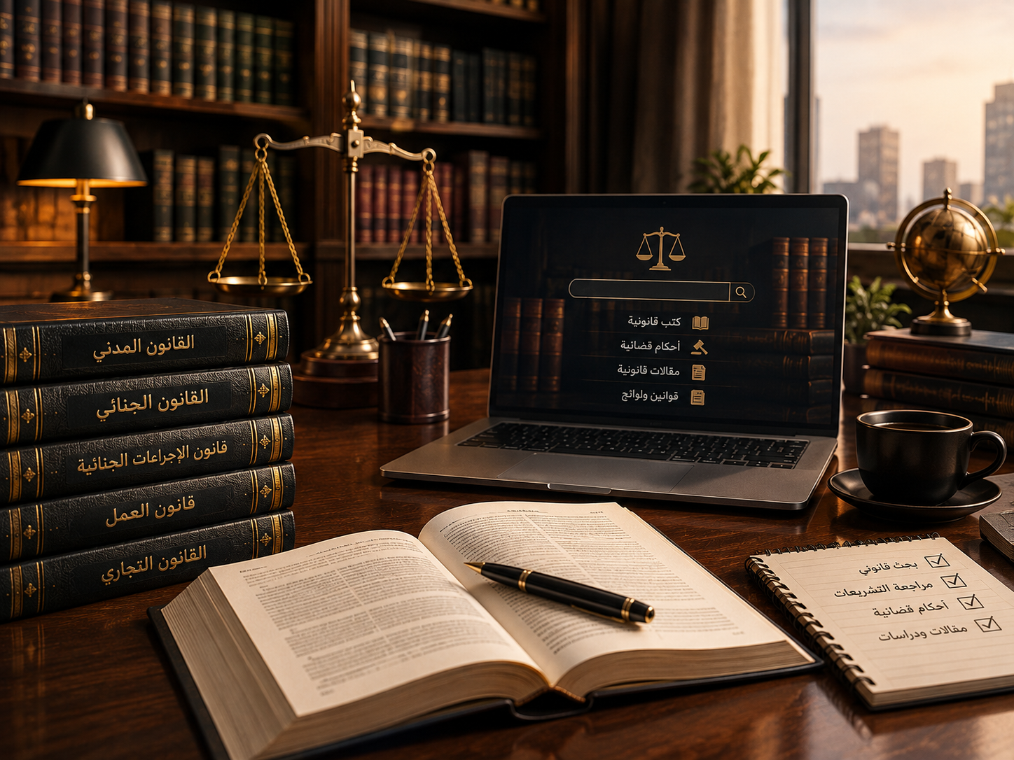 المكتبة القانونية - مكتب الفاروق للمحاماة والاستشارات القانونية